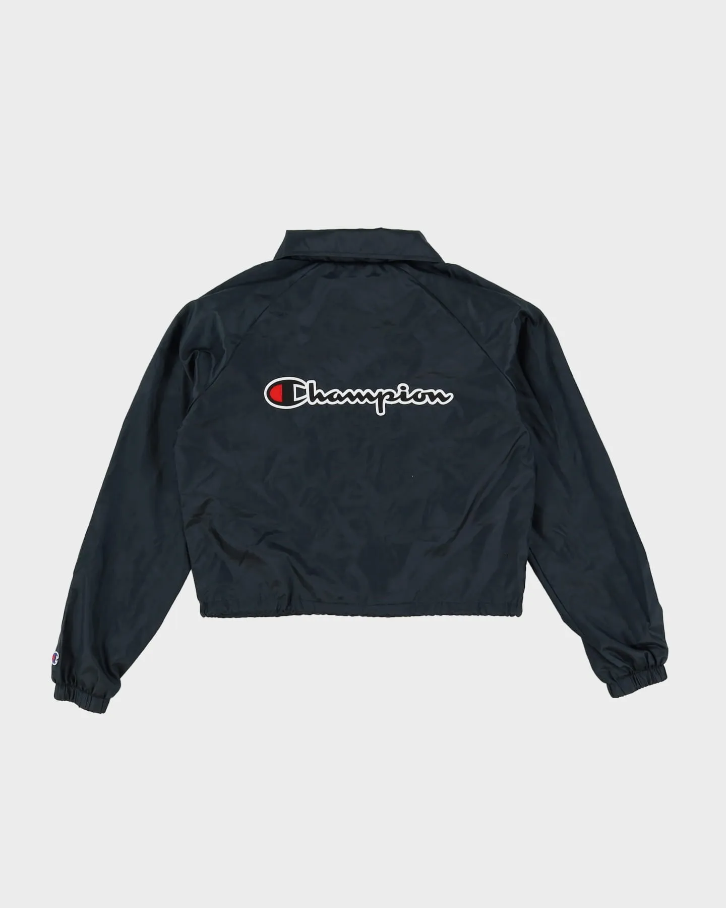 00s Champion Blue Coach Skater Jacket - XS