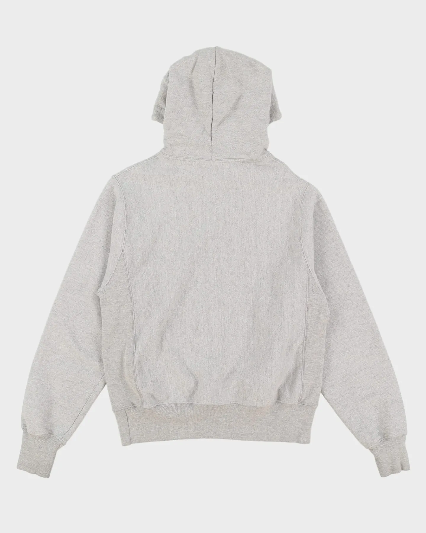 00s Champion Reverse Weave Grey Hoodie - S