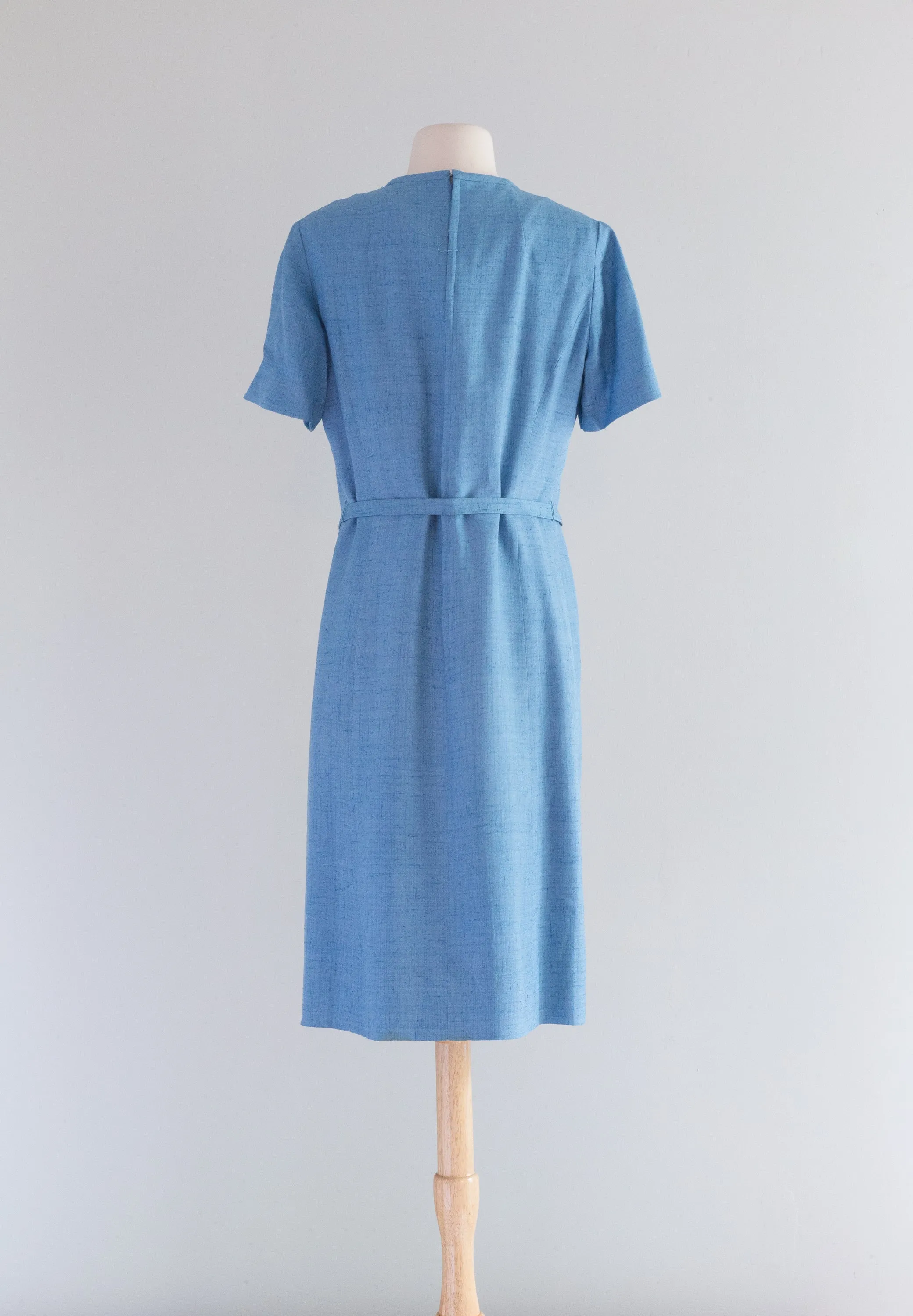 1960's Baron Peters Blue Dress and Jacket Set / ML