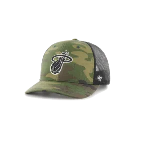 '47 Brand Miami HEAT Camo Trucker Hat