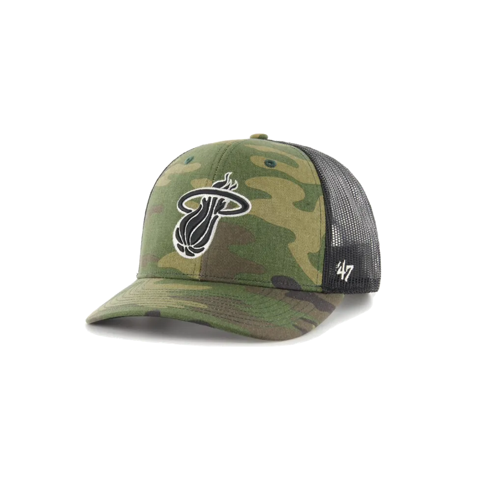 '47 Brand Miami HEAT Camo Trucker Hat