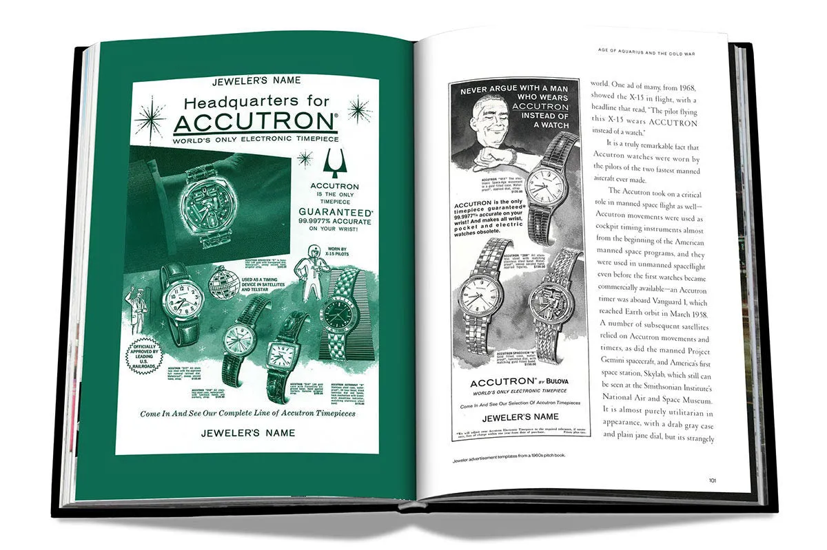 Accutron Watch Collector's Coffee Table Book From The Space Age to the Digital Age 0D043