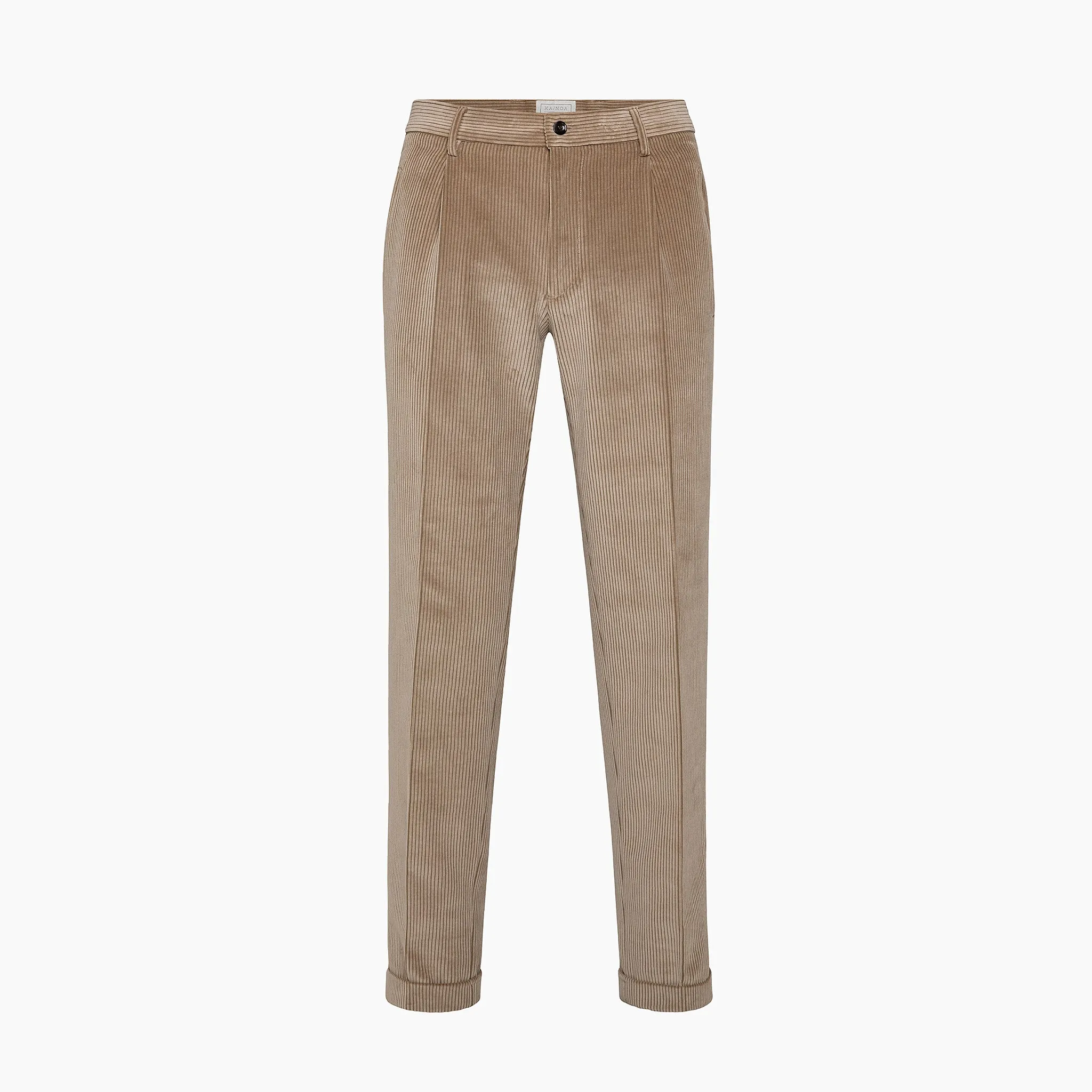 Alain Pleated Chino stretch corduroy