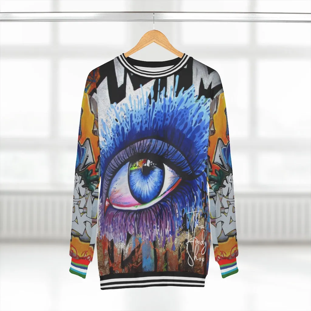 All Eyes on You Graffiti Unisex Sweatshirt