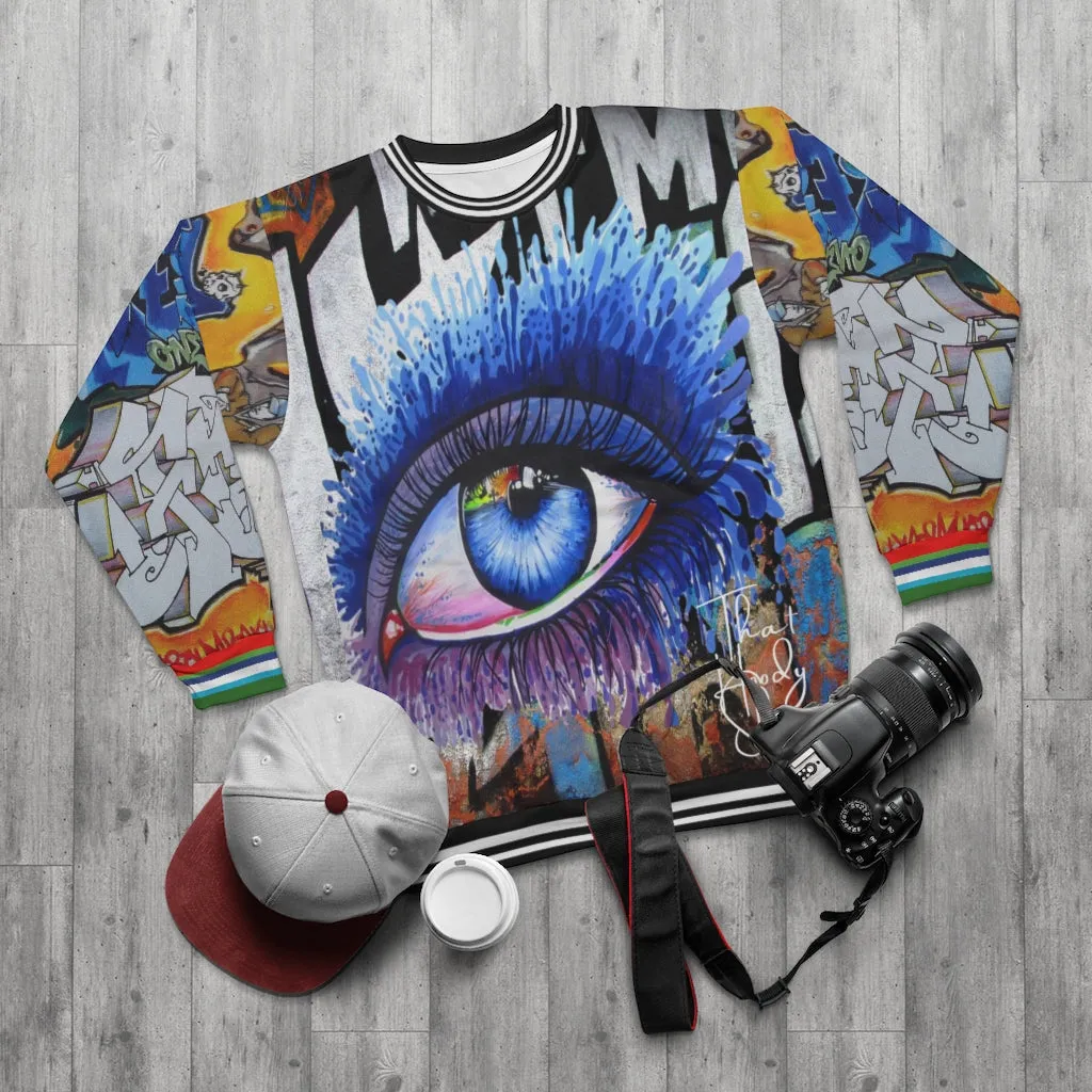 All Eyes on You Graffiti Unisex Sweatshirt