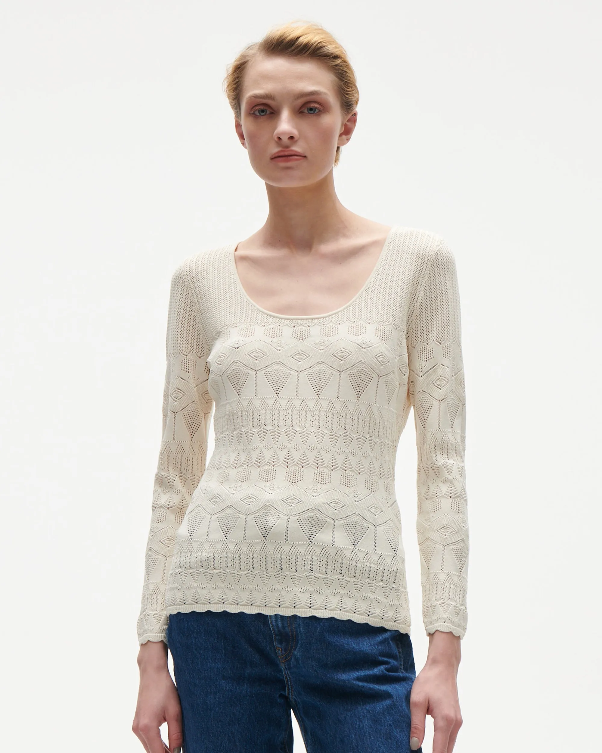 Amanda Knit Top