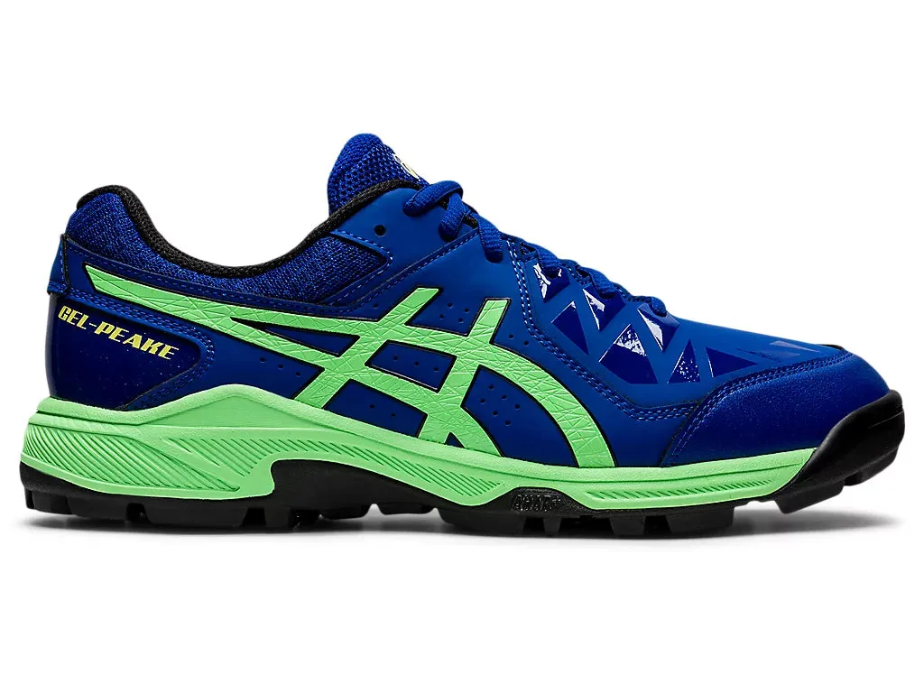 Asics Gel Peake Men's Cricket Shoes - Monaco Blue/Bright Lime