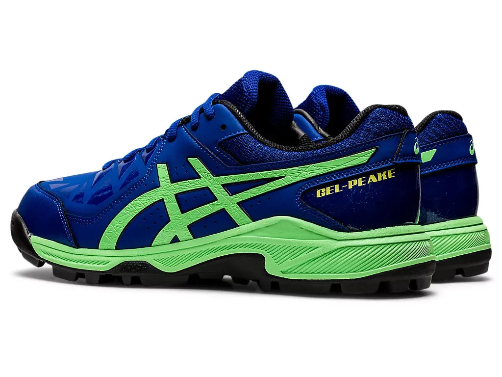 Asics Gel Peake Men's Cricket Shoes - Monaco Blue/Bright Lime