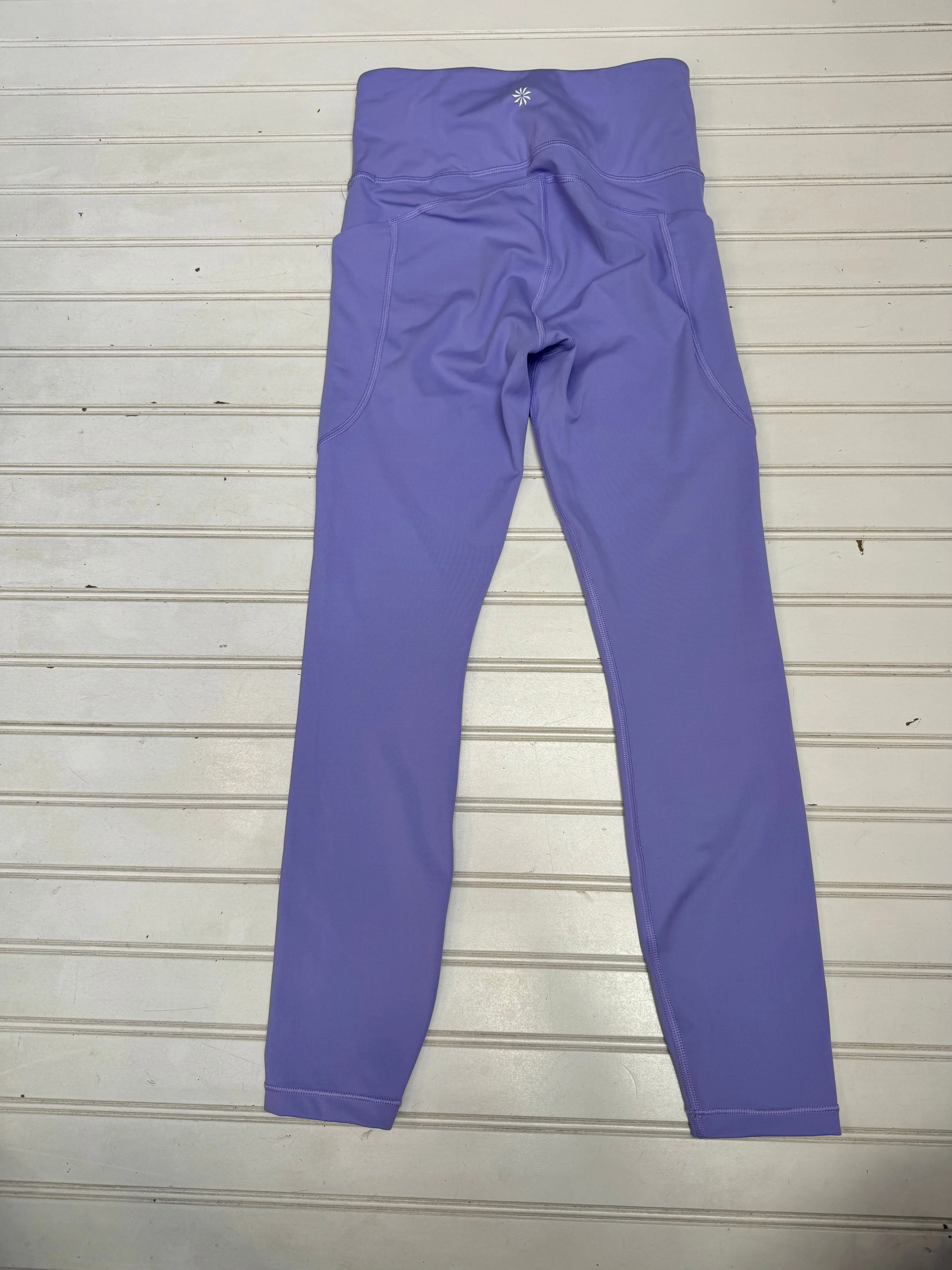 Athletic Leggings Capris By Athleta In Purple, Size: Xs