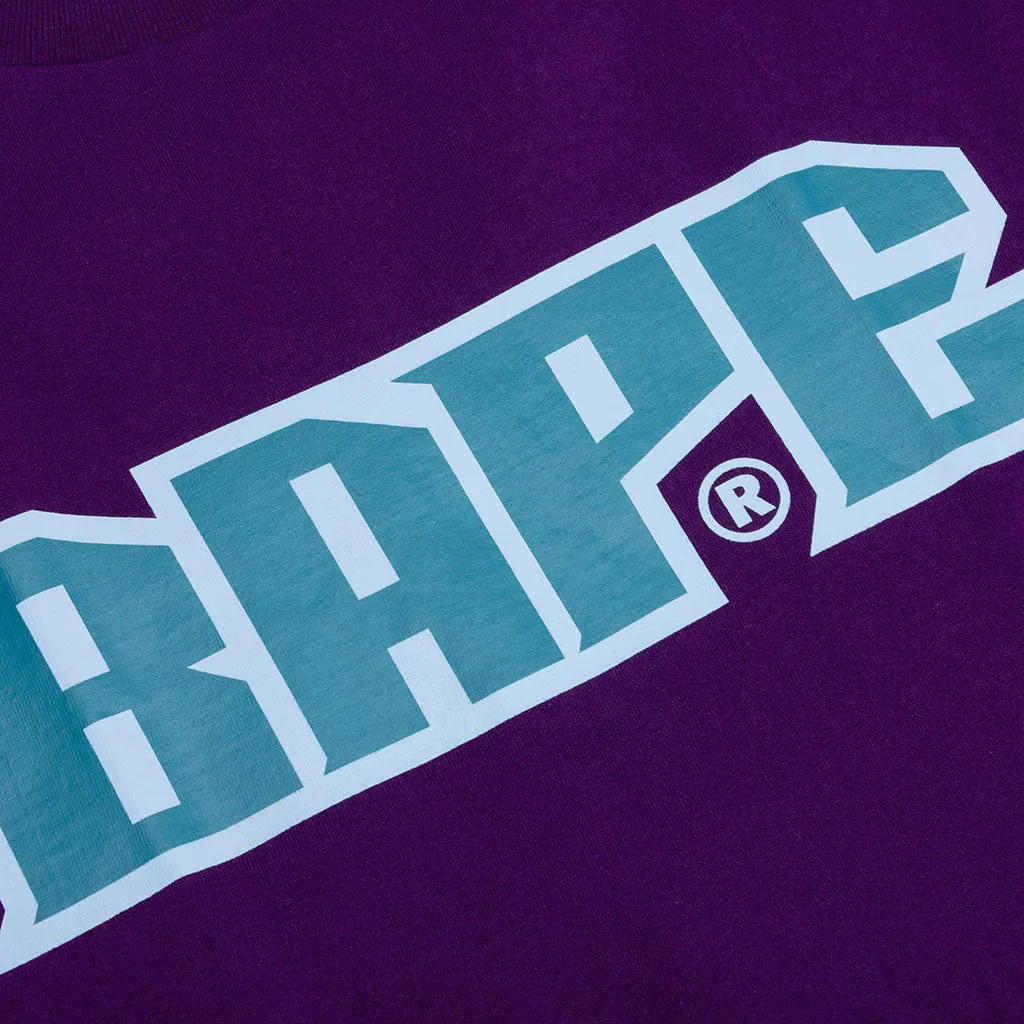 Bape Football Tee - Purple