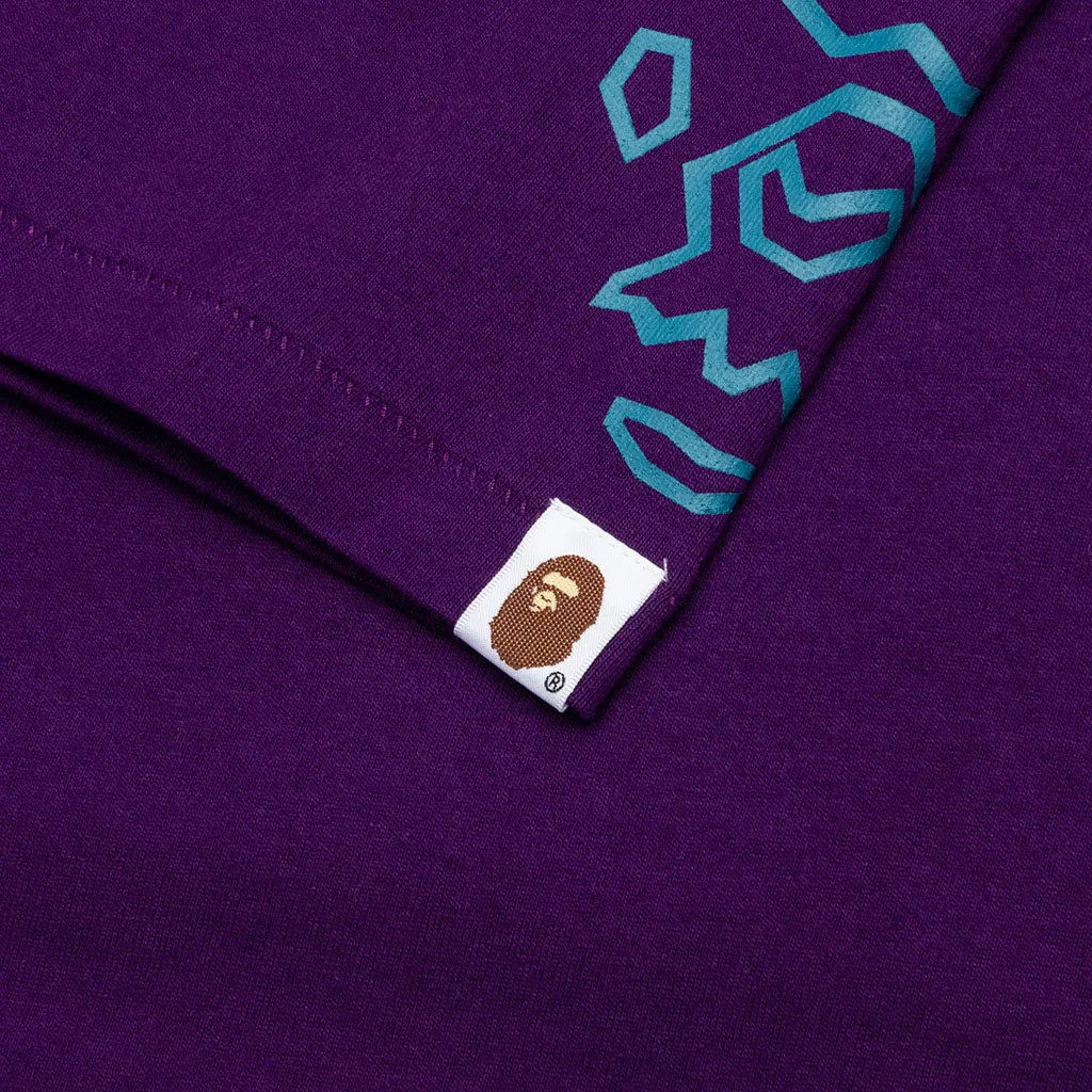 Bape Football Tee - Purple