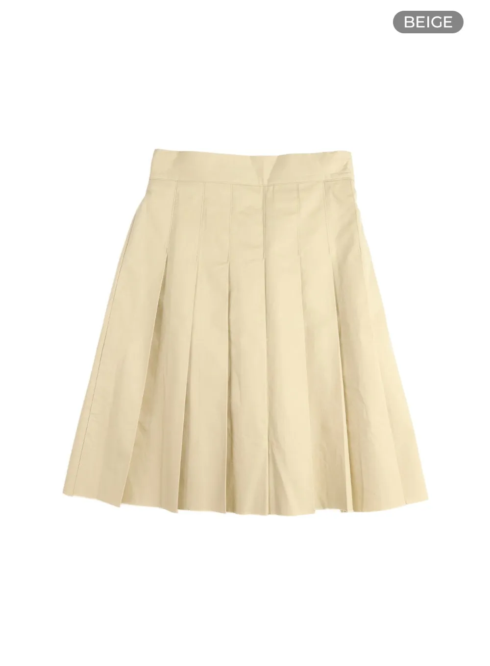 Basic Pleated Midi Skirt CM413