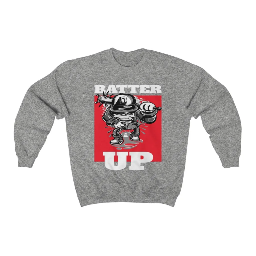 Batter Up! HD Crewneck Sweatshirt