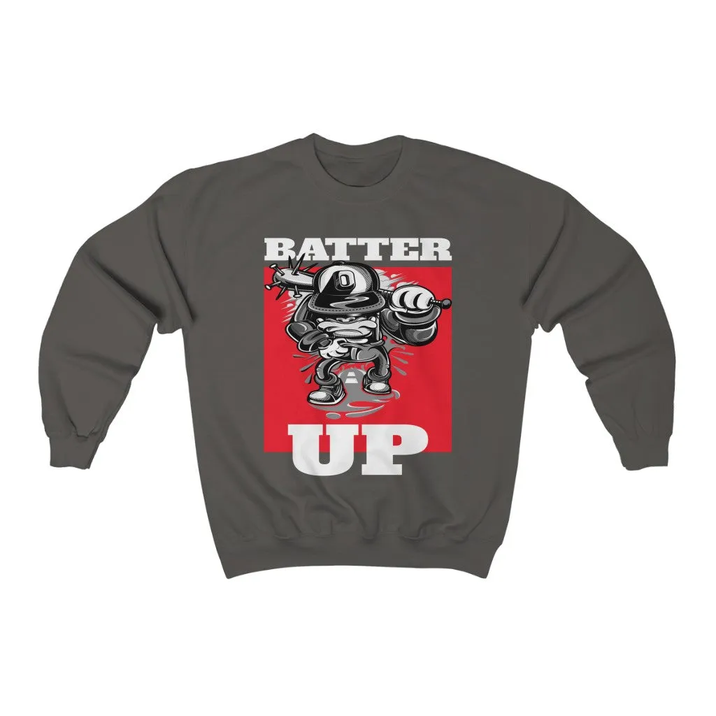 Batter Up! HD Crewneck Sweatshirt