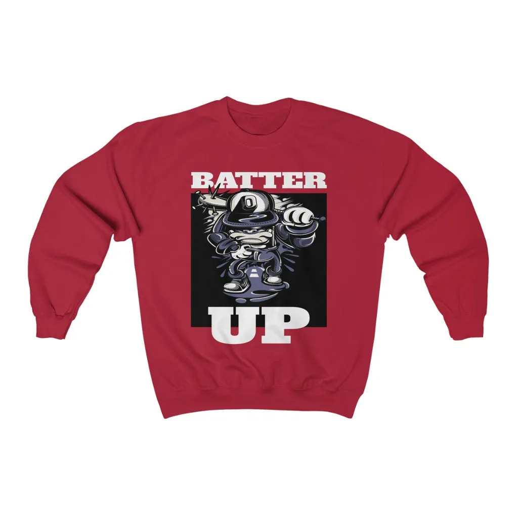 Batter Up! HD Crewneck Sweatshirt