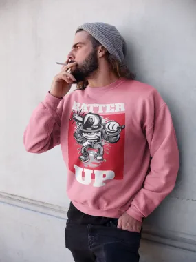 Batter Up! HD Crewneck Sweatshirt