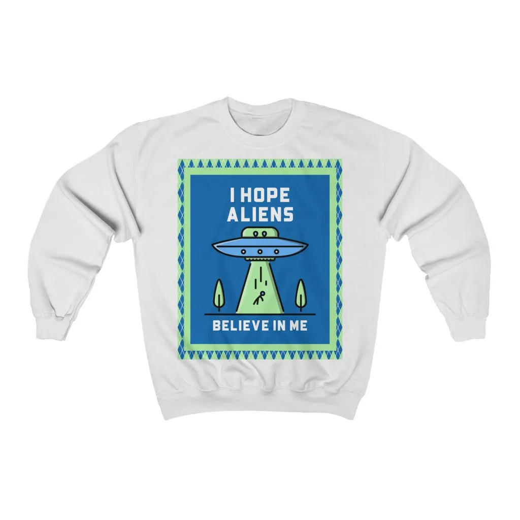 Believe in Me HD Crewneck Sweatshirt