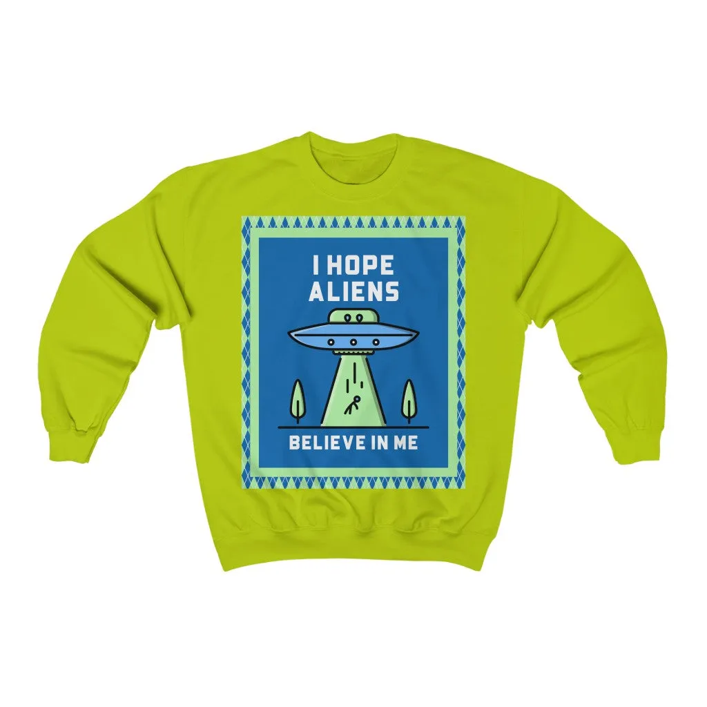 Believe in Me HD Crewneck Sweatshirt