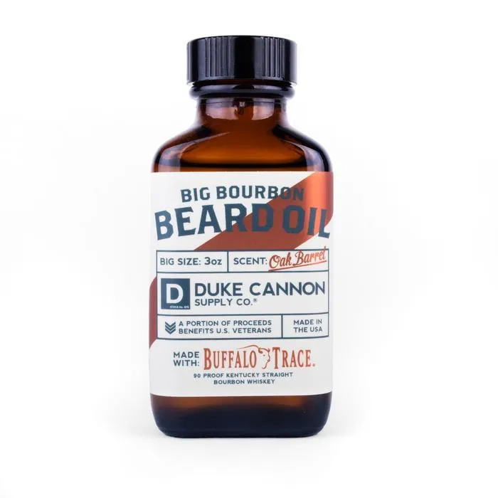 Big Bourbon Beard Oil