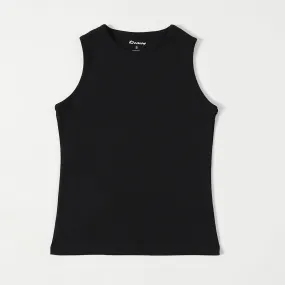 Black Ribbed Tanktop