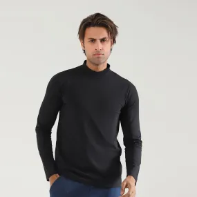 Black Turtle Neck Mens