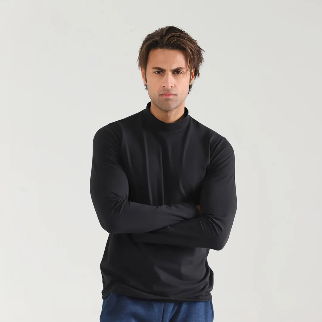 Black Turtle Neck Mens