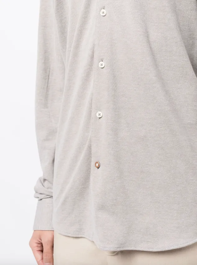 BOSS long-sleeve cotton shirt