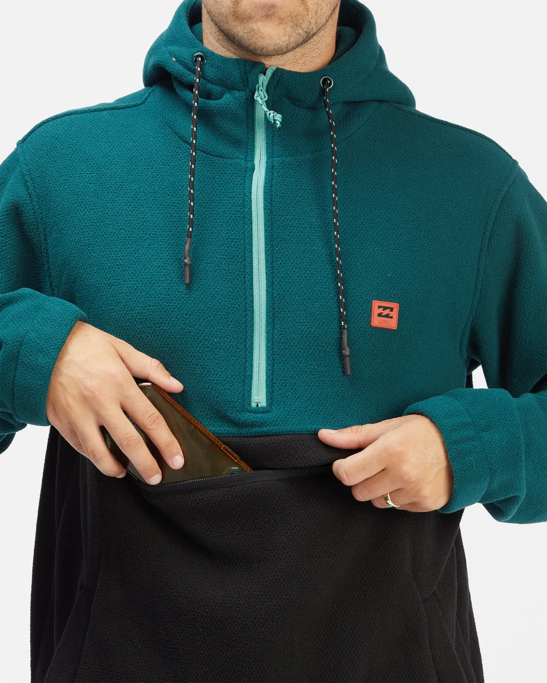 Boundary Pullover Zip Hoodie Men's