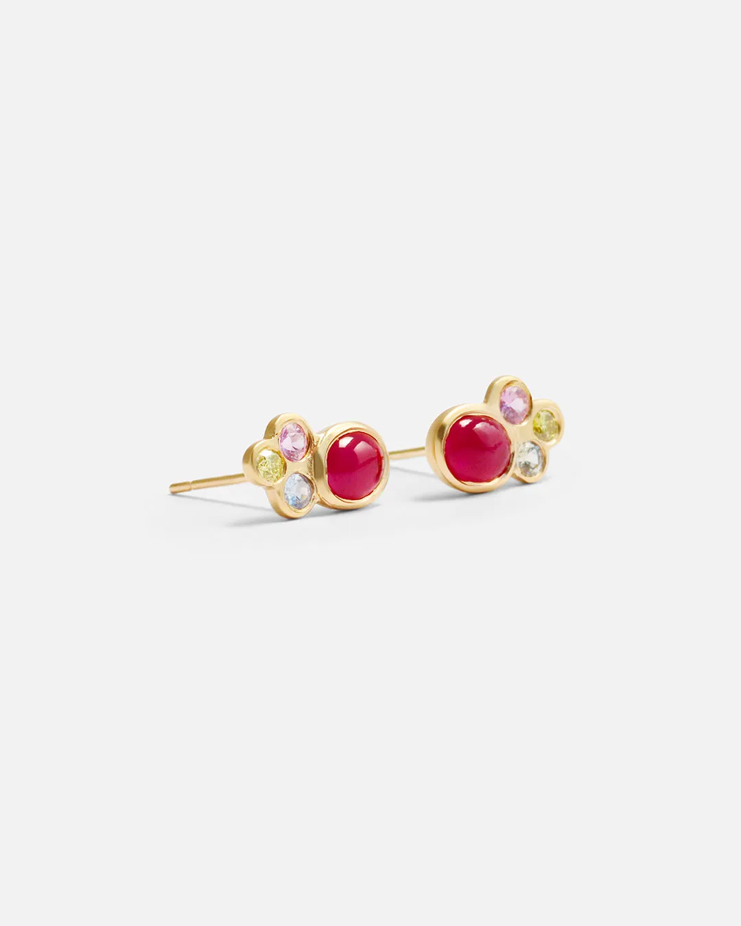 Bubble 32 / Ruby Studs