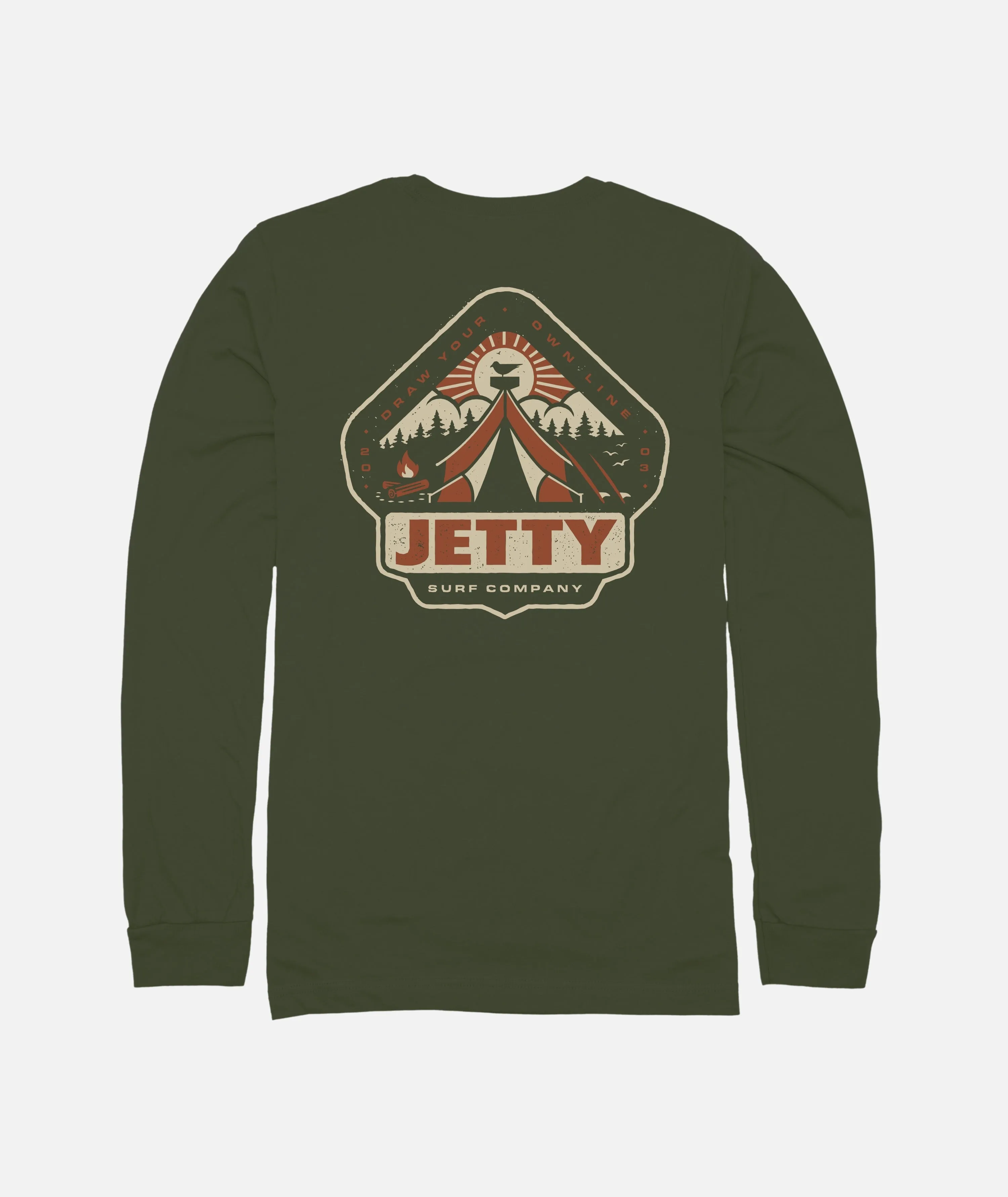 Camper Long Sleeve - Military Green