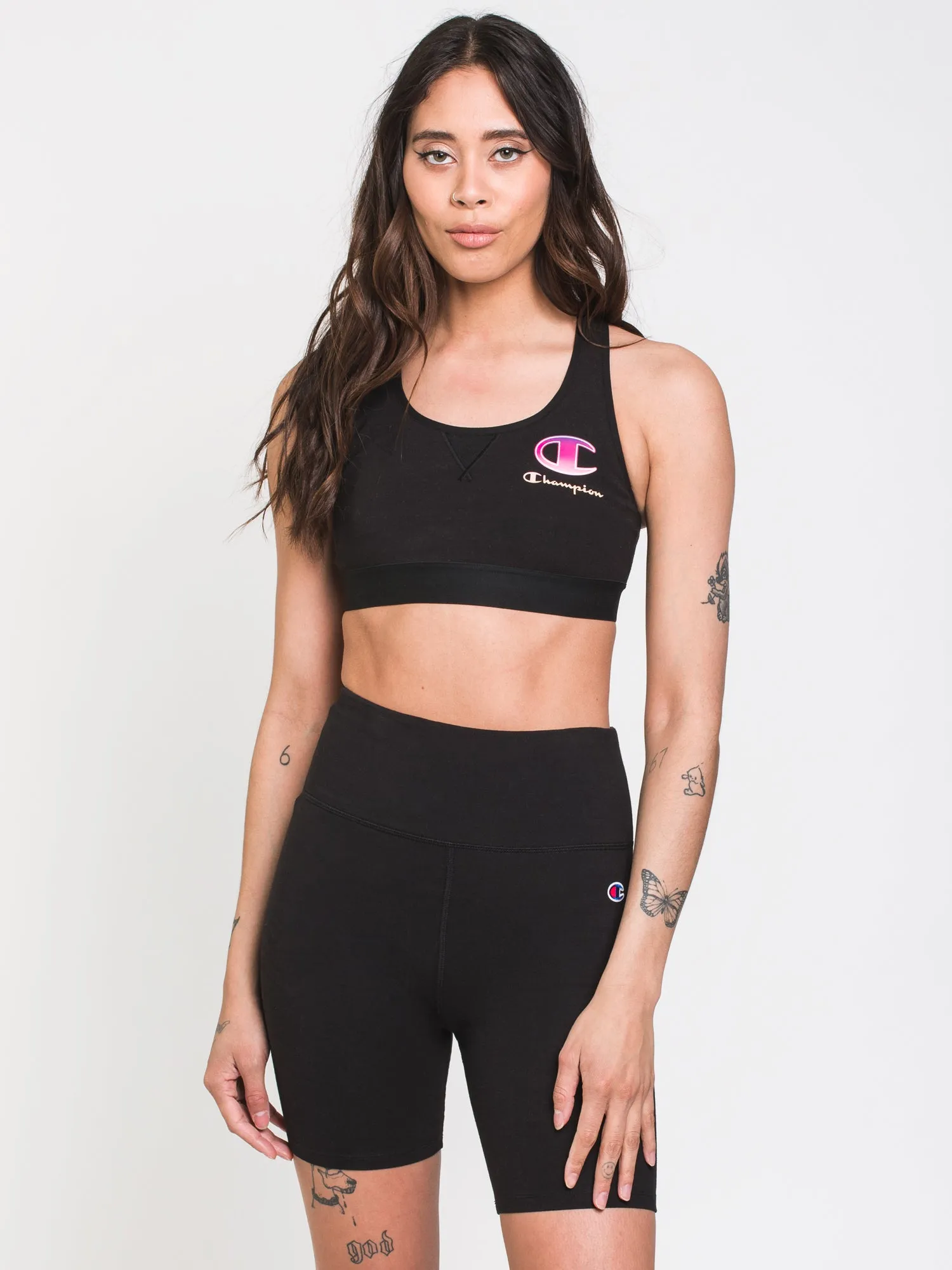 CHAMPION AUTHENTIC GRAPHIC BRA  - CLEARANCE