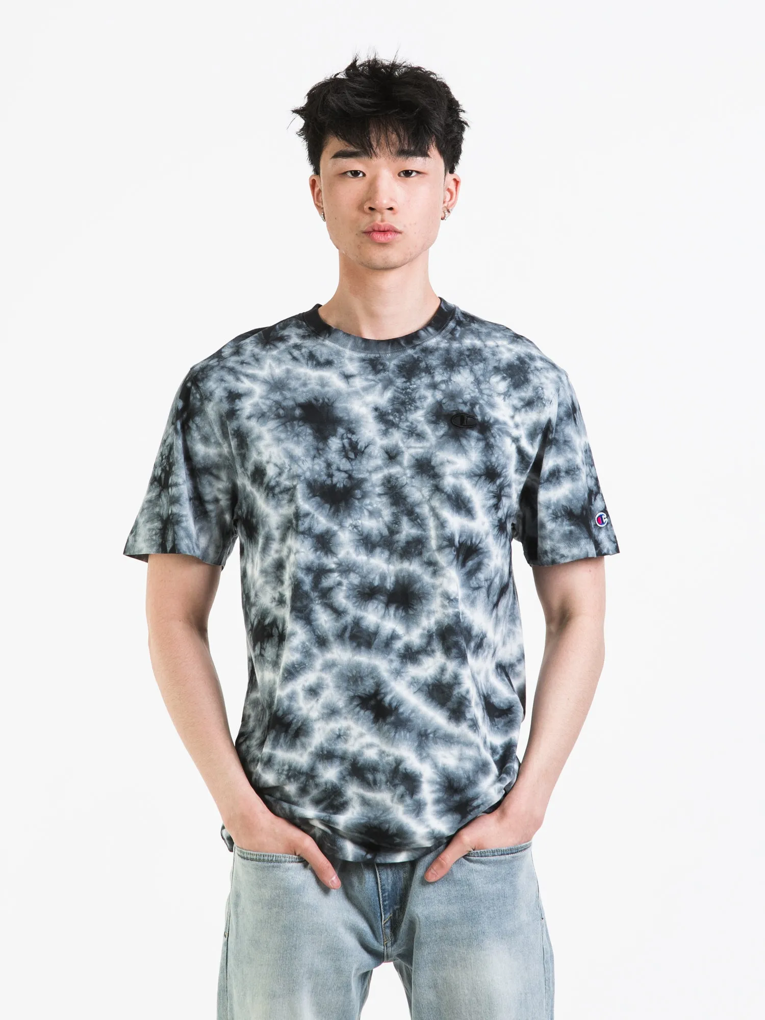 CHAMPION CLASSIC CRUCH DYE T-SHIRT - CLEARANCE