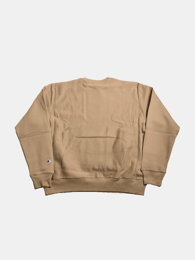 Champion Reverse Weave SML C Crew - Whole Wheat Khaki