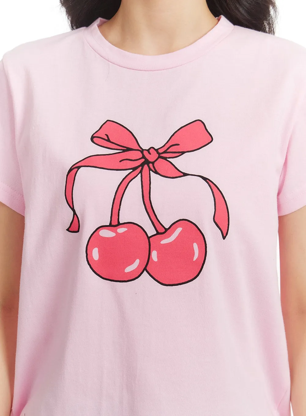 Cherry Graphic Tee OM405