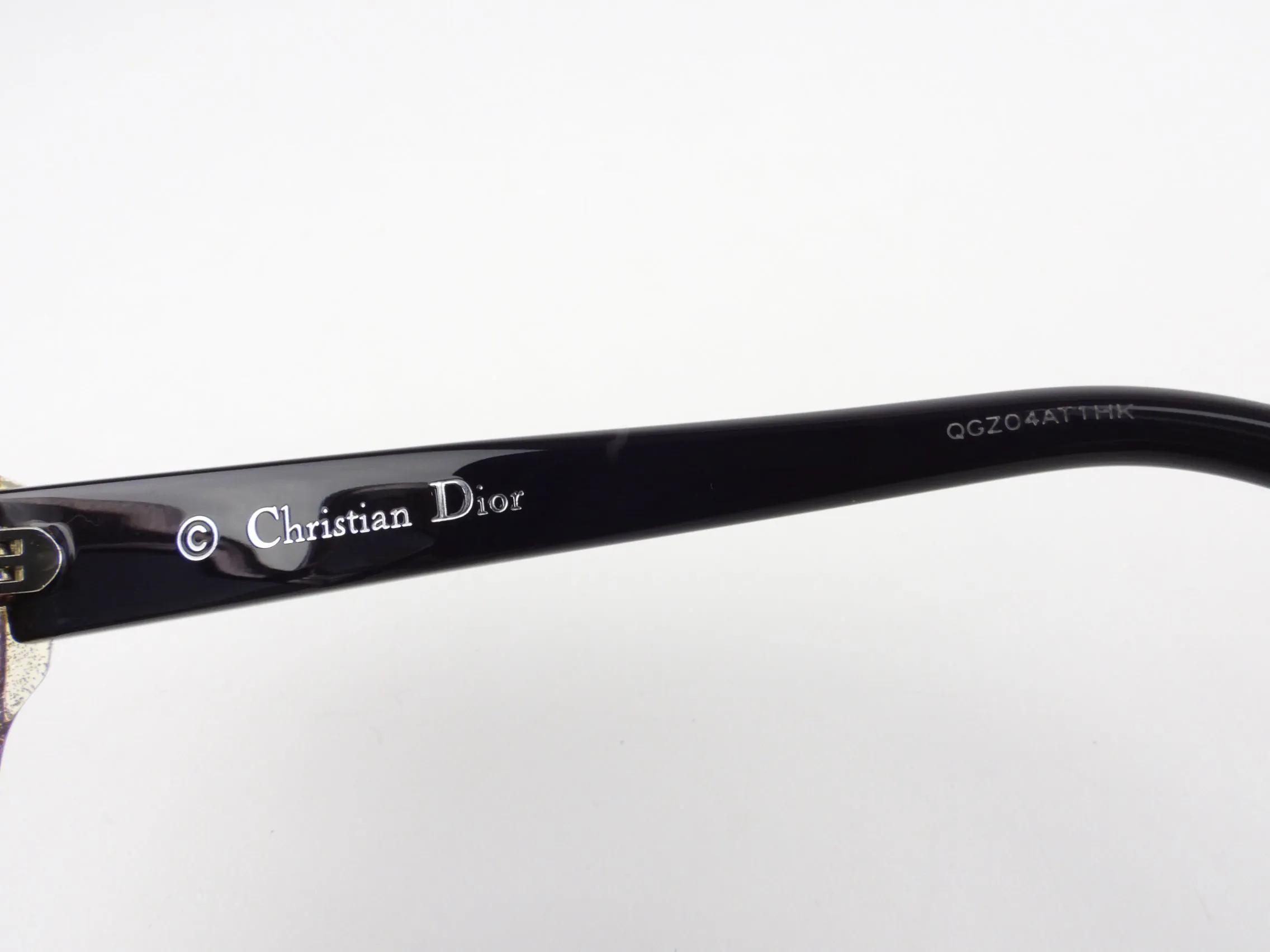 Christian Dior Purple Glisten Cat Eye Sunglasses