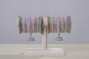 Dahlia Bangles - 2 Hand Set