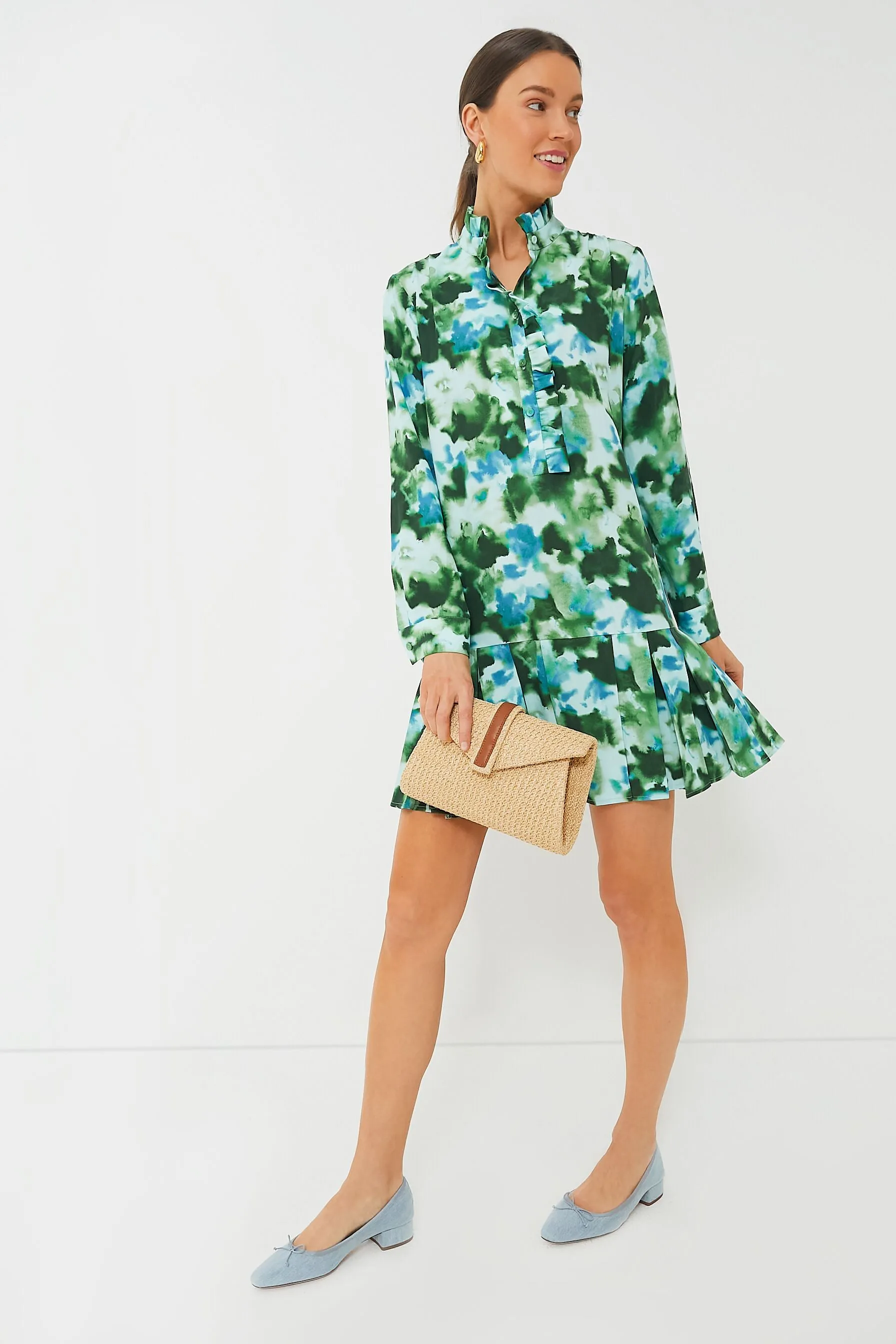 Deep Lagoon Tate Dress