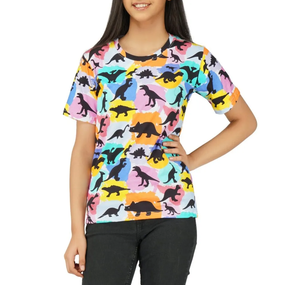 Dinosaurs & Colors Kids T-Shirt