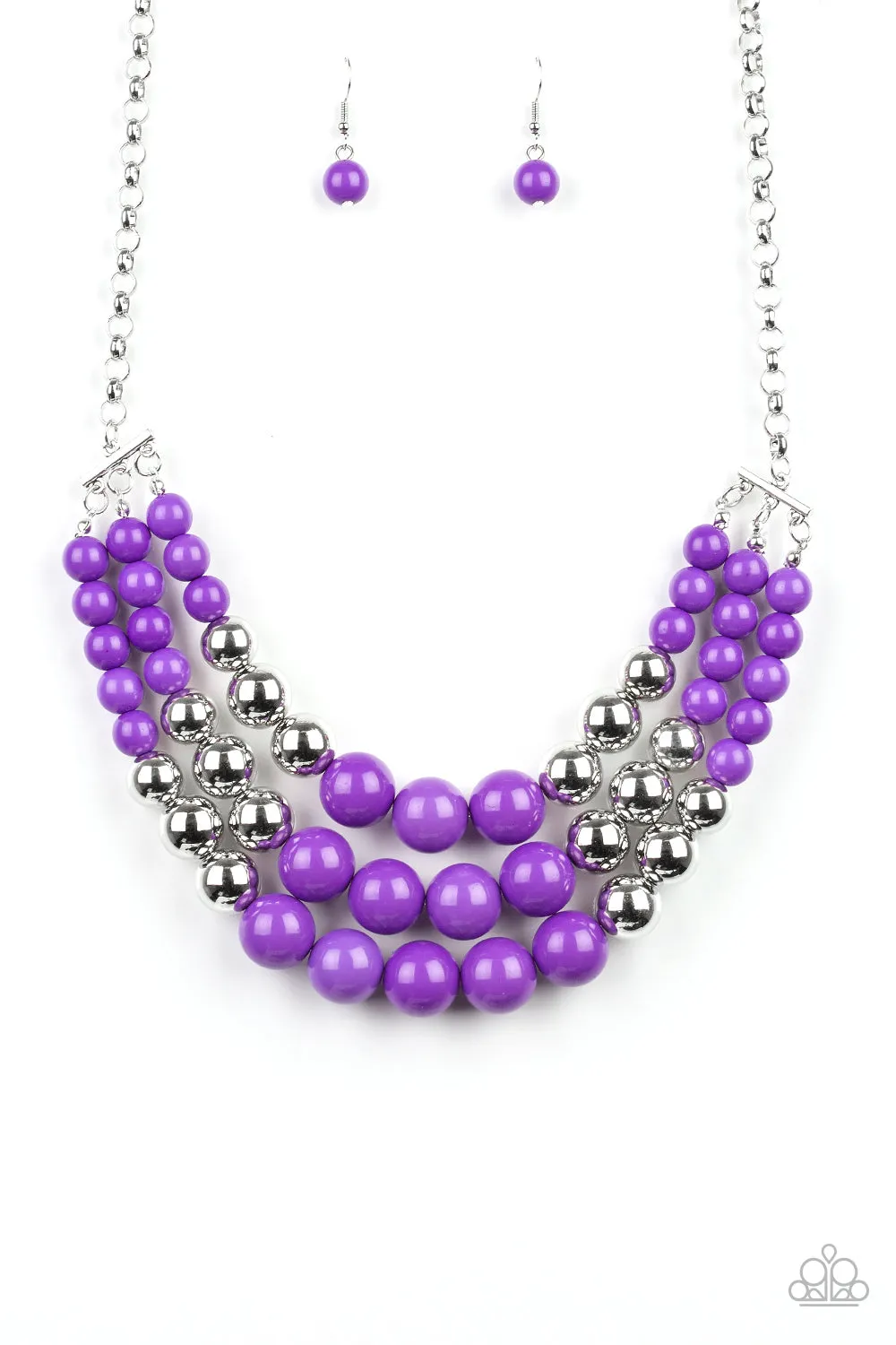 Dream Pop Purple-Necklacee