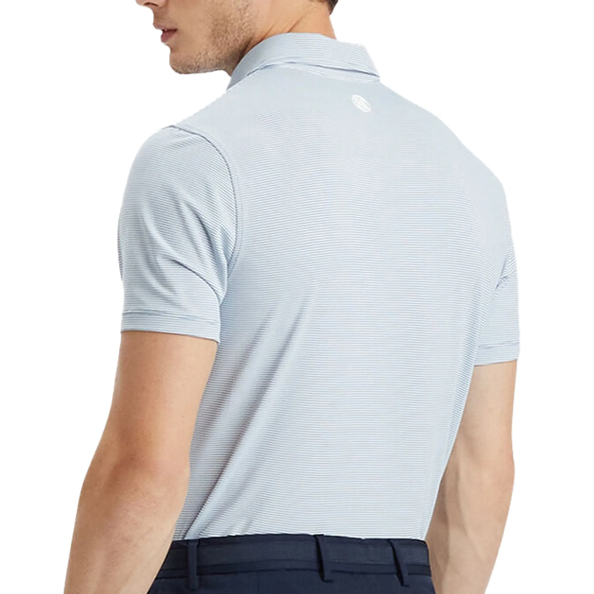 G/Fore Stripe Tech Jersey Polo