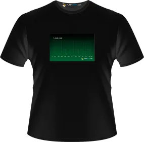 Green Equalizer -  Light-up T Shirt