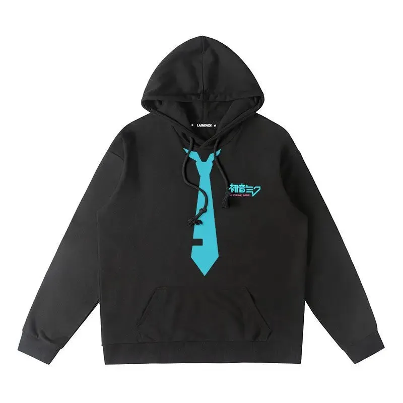 Hatsune Miku Hoodie Anime Long Sleeve Cotton Sweatshirt