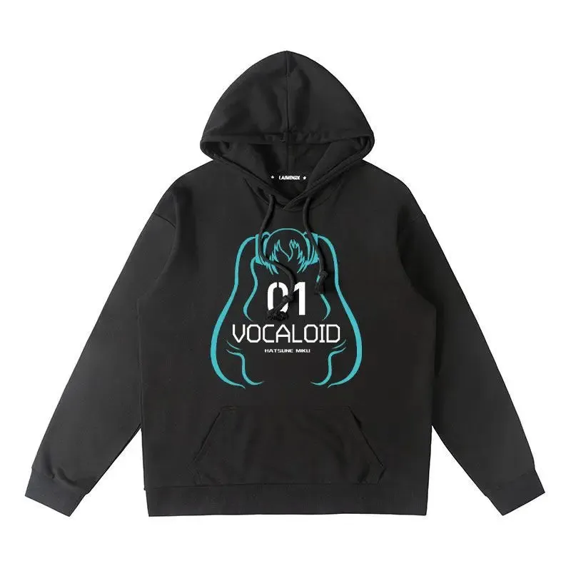 Hatsune Miku Hoodie Anime Long Sleeve Cotton Sweatshirt