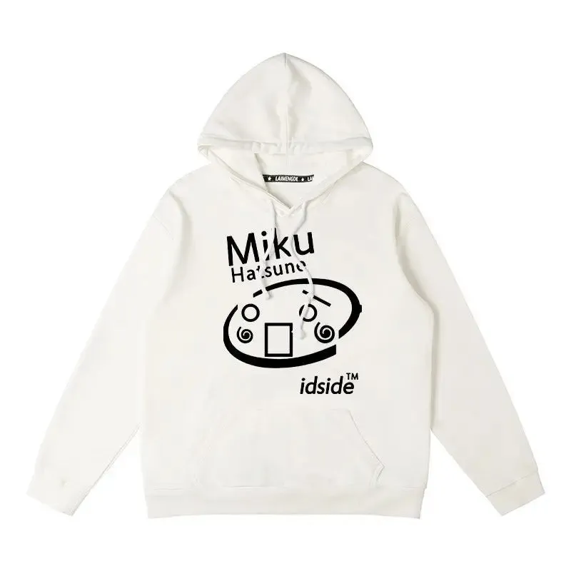 Hatsune Miku Hoodie Anime Long Sleeve Cotton Sweatshirt