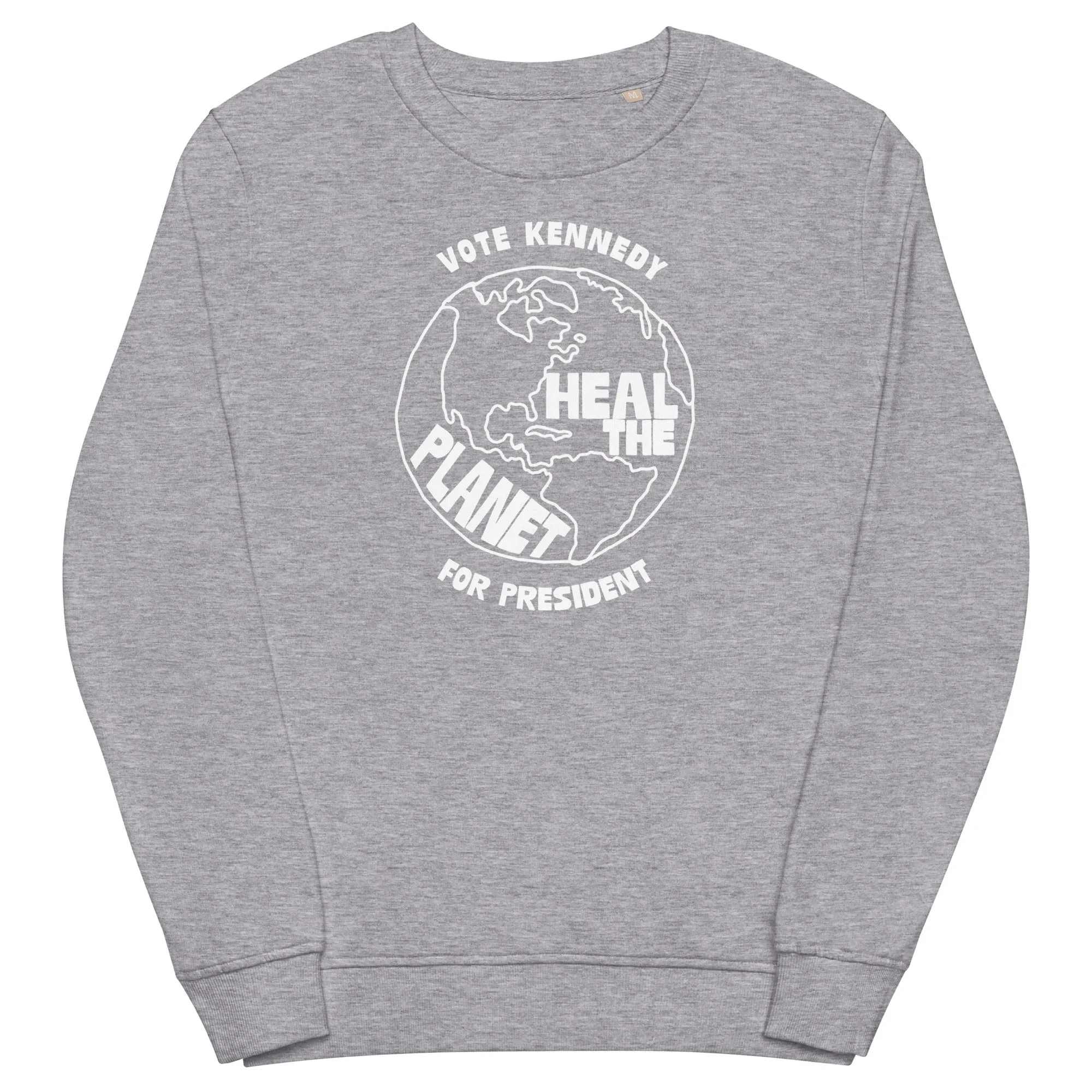 Heal the Planet Unisex Organic Sweatshirt