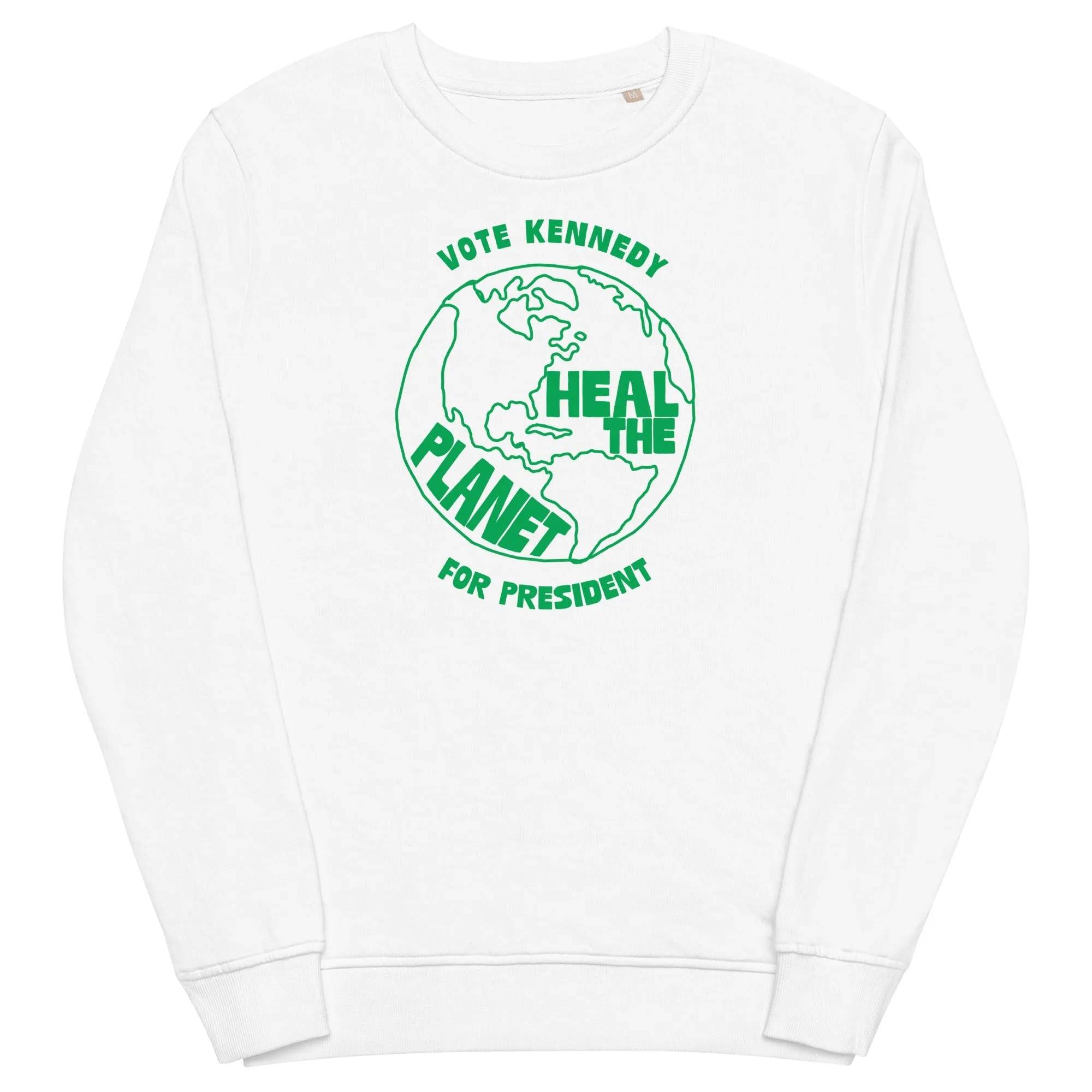 Heal the Planet Unisex Organic Sweatshirt