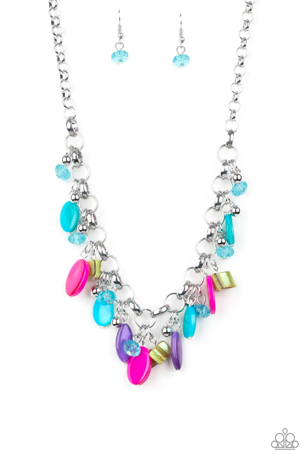 I Want to SEA the World - multi - Paparazzi necklace