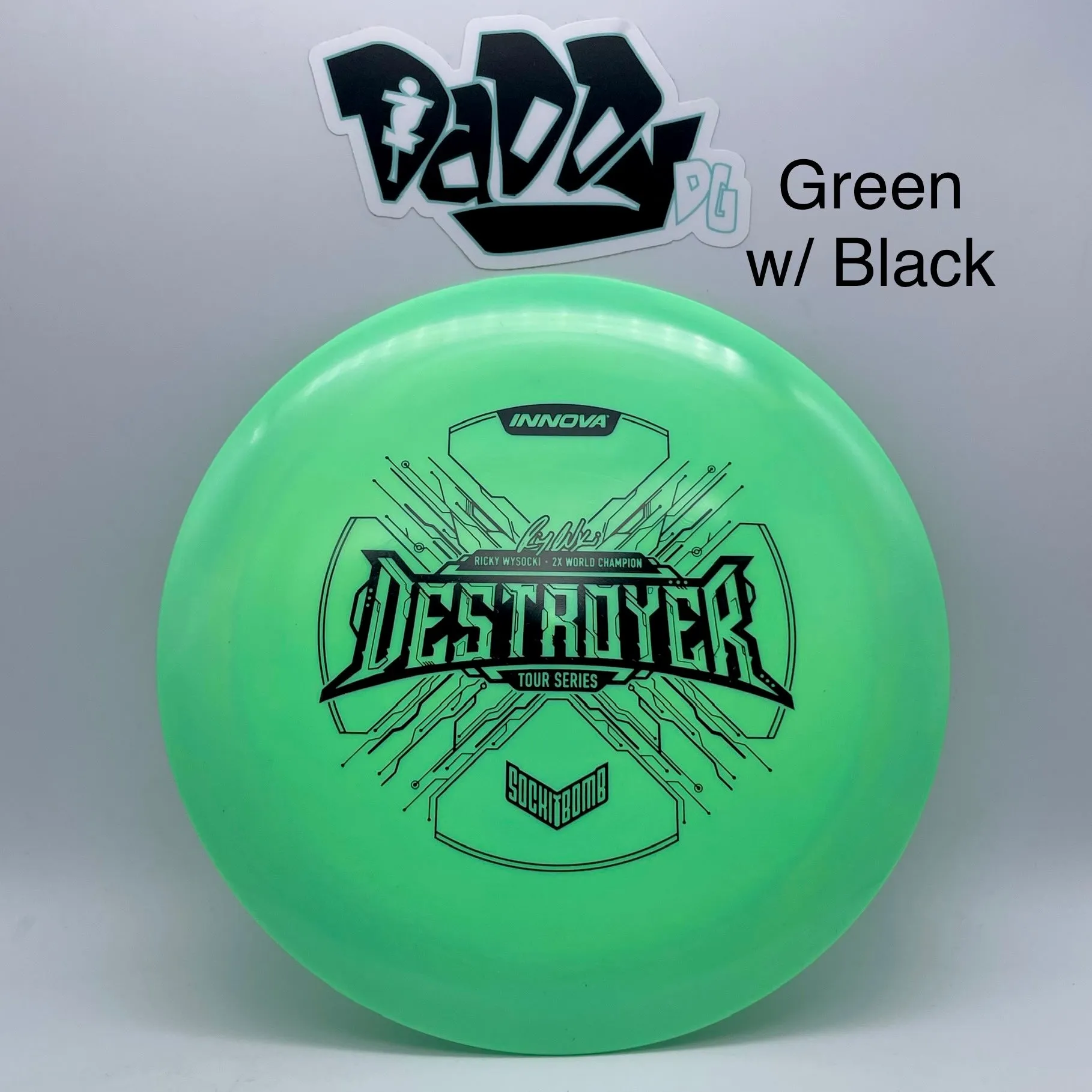 Innova Destroyer Star Ricky Wysocki 2X Tour Series Distance Driver