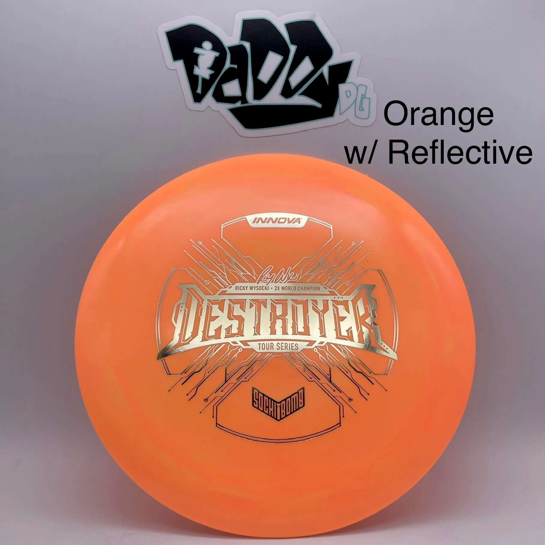 Innova Destroyer Star Ricky Wysocki 2X Tour Series Distance Driver