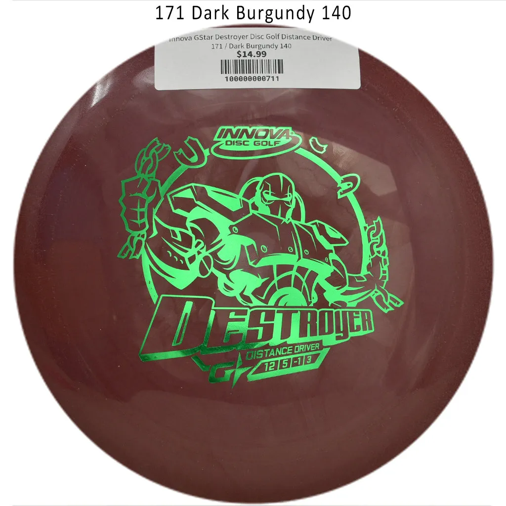 Innova GStar Destroyer Disc Golf Distance Driver